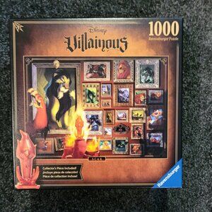 Ravensburger Disney 1000pc Scar jigsaw puzzle Villainous series